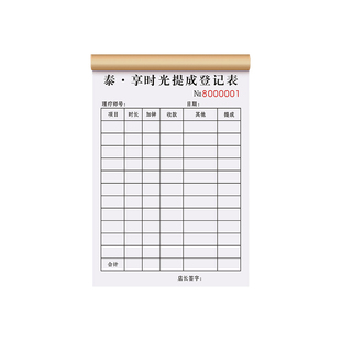 【员工专用工资表】公司入职薪资发放单会计预支领款条付款凭证本