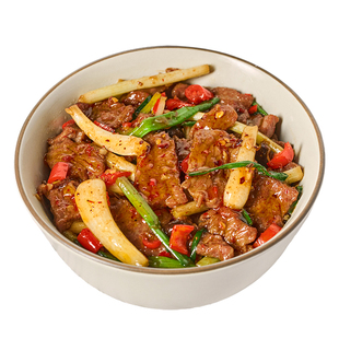 辣二婶藠头牛肉酱下饭菜江西特产农家菜荞头辣椒酱香辣拌面拌饭酱