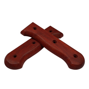 菜刀刀把柄手柄刀柄配件刀柄红梨木固定护手刀挡实木柄手工送铆钉