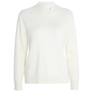 【加绒】马天奴2025冬季新款半高领提花针织衫长袖毛衫毛衣气质女