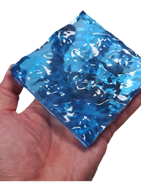 仙菲梦树脂滴胶水纹模具大号海洋水纹硅胶模具DIY波浪海浪底座