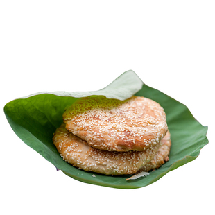 南通烧饼海安如皋纯手工真空包装老炉芝麻烧饼五只一份萝卜丝油酥