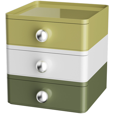 多巴胺桌面收纳盒抽屉式