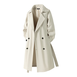 it :5cm/FIVECM设计感加厚夹棉西装领长裤风衣男女款冬季大衣外套