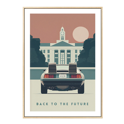 现代简约电影海报装饰画客厅墙画