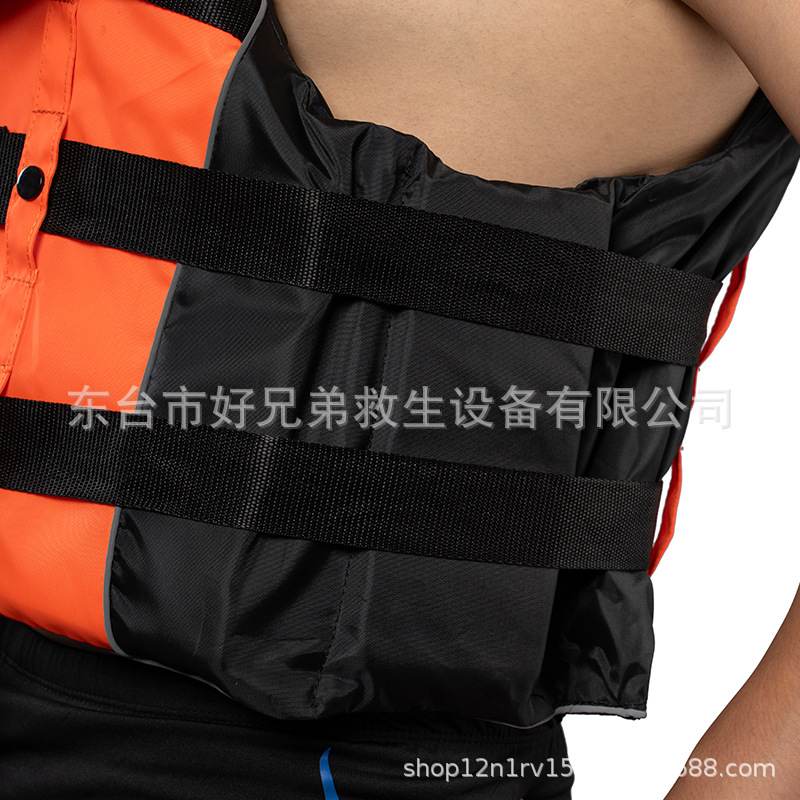 应急防汛救生衣成人儿童大专业马甲背心船用浮力浮力泡沫救生钓鱼