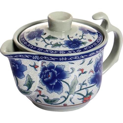 虎匠青花瓷手抓壶大号盖碗带滤网泡茶壶陶瓷泡茶碗景德镇功夫茶具