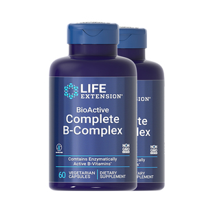 【自营】【2瓶】沿寿复合维生素b族B2多种VB50烟酸生物素美国正品