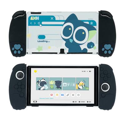 极想罗小黑联名正版switch保护壳