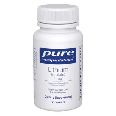 Pure倍宜乳清酸锂情绪稳定90胶囊