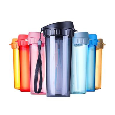 特百惠茶韵500ML水杯大容量便携水杯学生杯高颜值礼物耐高温塑料