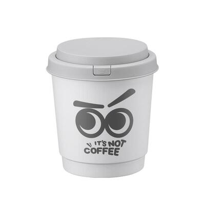 茶花桌面垃圾桶带盖车载小号