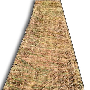 稻草帘子大棚保温防寒加厚草帘子道路保温防滑防冻草帘草垫装饰