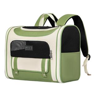 宠适PETSFIT猫包外出便携宠物包双肩背包猫咪出行横向包轻便狗包