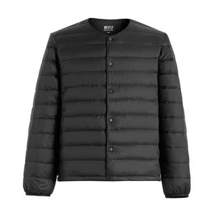 雪中飞2026春热销男女轻便百搭内恤简约保暖圆领排骨羽绒服情侣