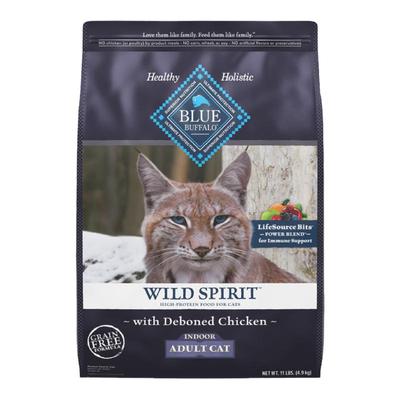 【部分临期】蓝挚BlueBuffalo原野精灵去骨鸡肉室内全价成猫猫粮