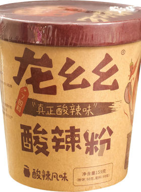 龙么么酸辣粉麻辣酸爽四川