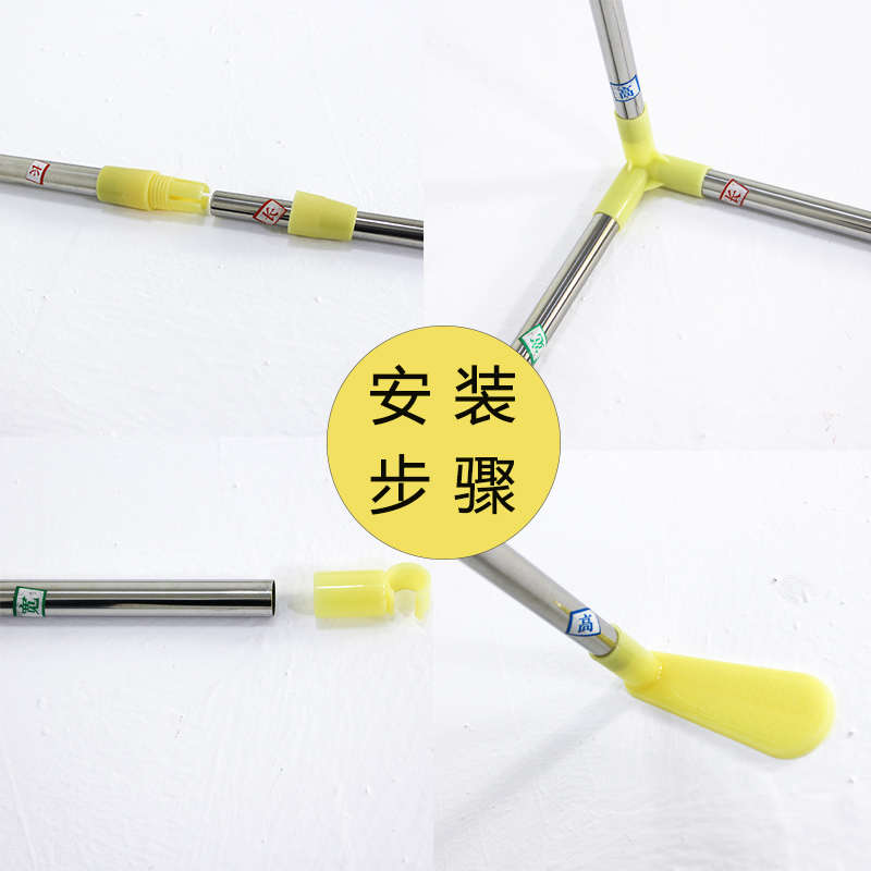 学生寝室加粗不锈钢支架上铺下铺可伸缩加厚钢管宿舍蚊帐床帘架子