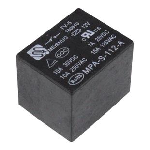 美硕MPA-S-112-A继电器九阳 美的电饭煲继电器4脚 12V 10A继电器