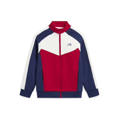 新年装|李宁儿童红色外套