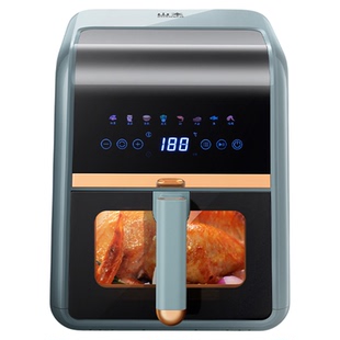 山本家用空气炸锅智能大容量新款可视无油多功能电烤箱官方旗舰店