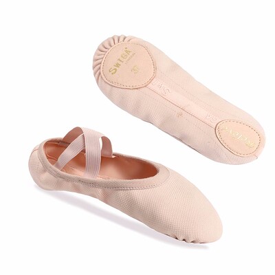 Swiga芭蕾舞鞋免系带微弹力软底