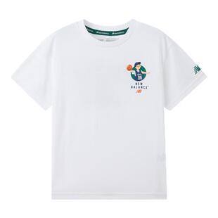 【凉感】New Balance nb童装儿童新款抗菌透气短袖T恤ND7EF24043
