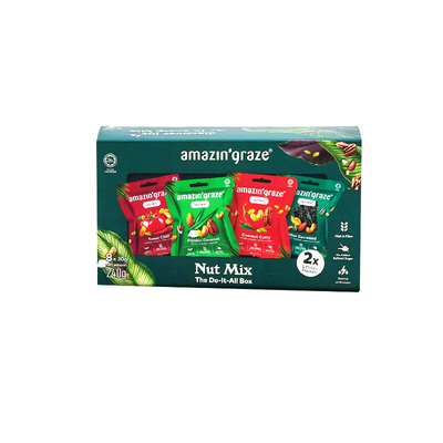 amazin'graze奇雅谷品进口每日坚果干果仁休闲零食中秋礼盒伴手礼