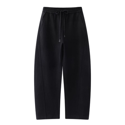 acti系列羊毛呢弯刀卫裤冬新