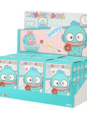 树脂可爱风丑鱼宝宝盲盒装饰摆件