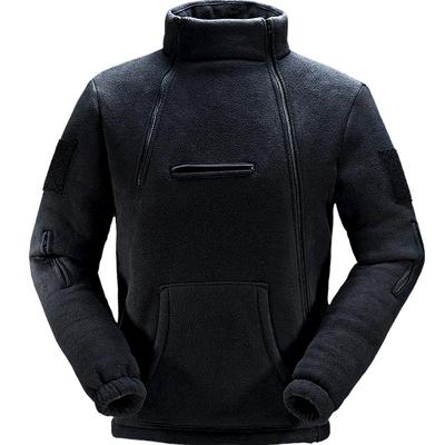 cqb疯王战术抓绒衣男冬季加厚