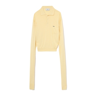 IT coperni女装微透针织衫新款时髦摩登长袖口坠饰薄毛衣103649XM