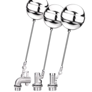 全体不锈钢304直塞可调节型浮球阀水箱塔自动补水位耐腐蚀高温