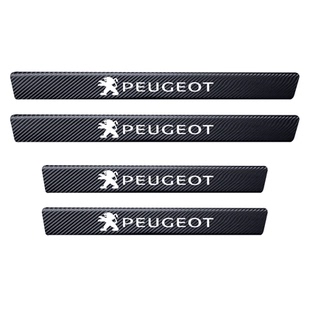 东风标致508L汽车门槛条改装配件迎宾踏板门边防踩保护贴标志508