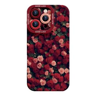玫瑰花群适用苹果17/16/15plus手机壳iphone14promax外壳女士2025新款13mini防摔xr/xs硅胶7/8超火高颜值12