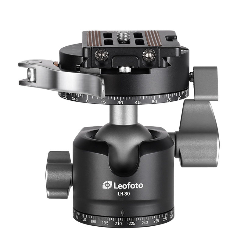 徕图低重心全景板扣锁紧球形云台