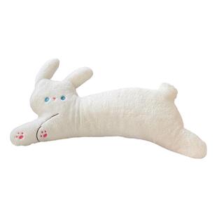 可爱床上艾斯德动物简约抱枕靠垫睡觉长条可爱腰靠床头毛绒玩具