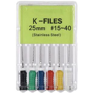 K锉马尼根管锉齿科根管K挫扩大针玛尼手用H锉口腔器械牙科材料