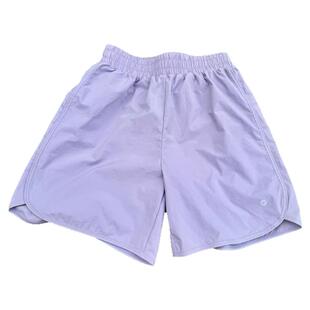 跑步运动短裤女速干羽毛球训练夏季薄款a字版宽松健身五分阔腿裤