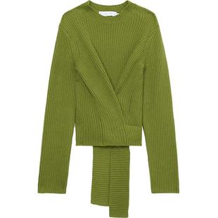 IT Proenza Schouler女装针织衫新品缠绕系结纯色毛衣337918XL