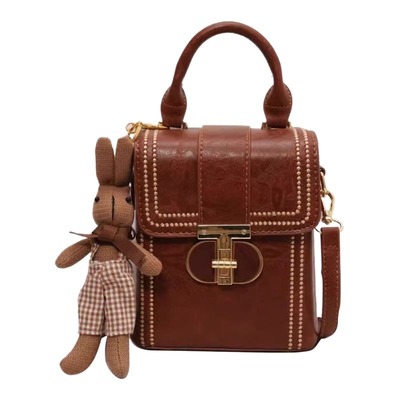 高颜值通勤大容量水桶包包女新款高级质感小众斜挎包女休闲百搭包