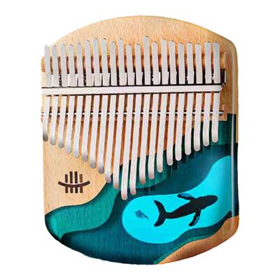 天猫【送礼生日款】鲁儒B类拇指琴卡林巴21音手指琴女生乐器