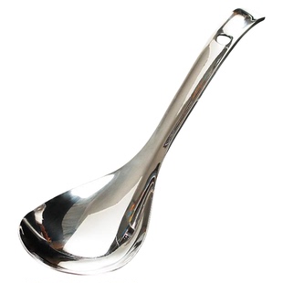 304不锈钢大号盛汤勺子大调羹粥勺分餐勺米饭勺子舀汤家用厨具