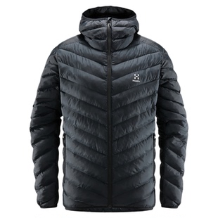 Haglöfs火柴棍Särna Mimic Hood户外运动徒步男子连帽保暖棉服