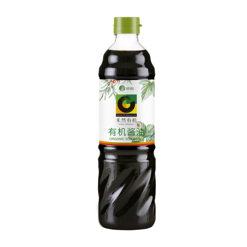 欣和禾然有机酱油900ml*2瓶酿造黄豆可作生抽调味有机认证