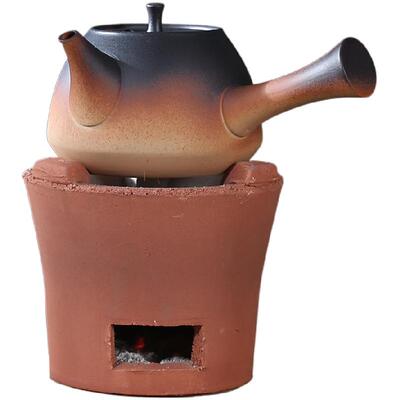 炭炉烧碳炉红泥炉小火炉围炉橄榄炭木炭功夫煮茶器家用烧水复古炉