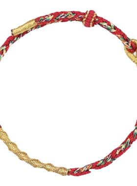 太岁红绳手链女本命年红手绳