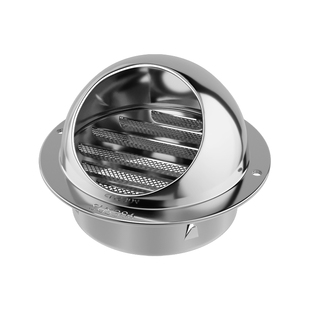 不锈钢风帽外墙出风口油烟机排烟管防风罩卫生间排气透气罩防雨帽