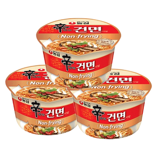 【自营】农心进口辛拉面韩国韩式拉面非油炸方便面拉面碗面泡面