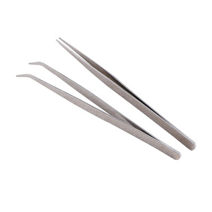 优质镊子 加厚加硬不锈钢镊子尖头/弯头包缝机拷边机码边引线专用